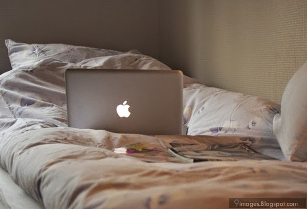 Image result for laptop on bed